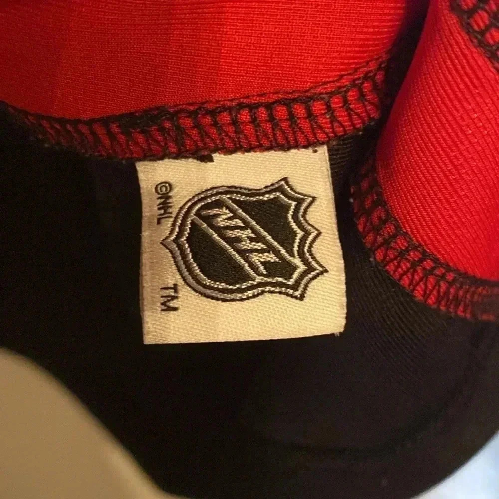 Reebok NHL Detroit red Wings Blck short sleeve polo - men’s XL- great condition - Picture 6 of 7